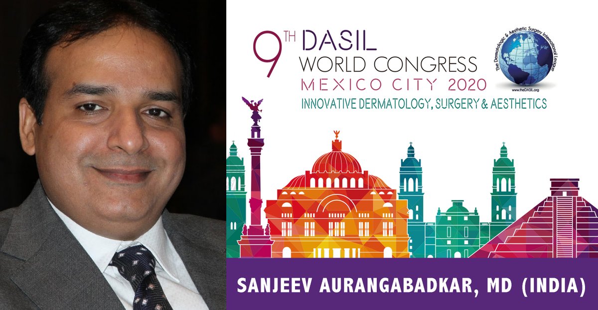 Dr. Sanjeev Aurangabadkar will be a Faculty Member at the 9th World Congress. He is a #Dermatologist from India. Visit thedasil.org for more information.
#aesthetics #hairtransplant #workshops #injectables #skinrejuvenation #cosmeticsurgeon #plasticsurgeons