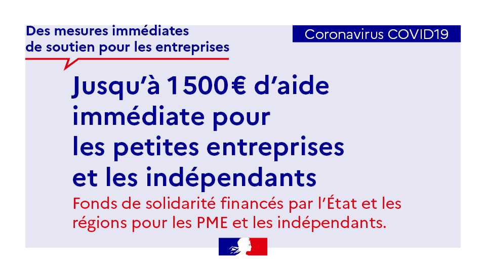 Economie_Gouv's tweet photo. 🔴 #COVID19 | Le @gouvernementFR élargit l’accès au Fonds de solidarité : le seuil de perte de chiffre d'affaires passe de 70 à 50% ! 
Comment bénéficier du dispositif ? 👉 https://t.co/xMtEwoeM7k https://t.co/QVyG4trIDe