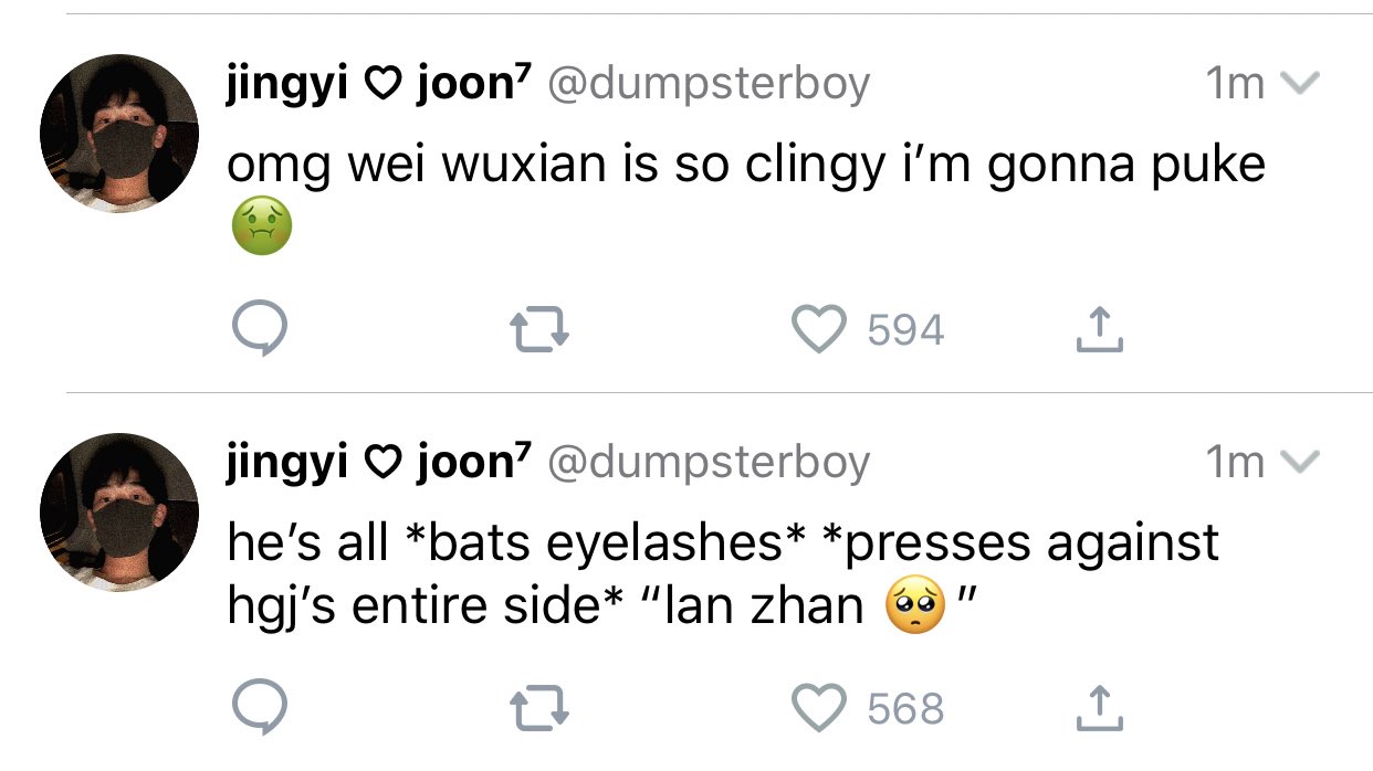 •ㅅ• on Twitter "[0770] *bats eyelashes* wangxianau https//t.co