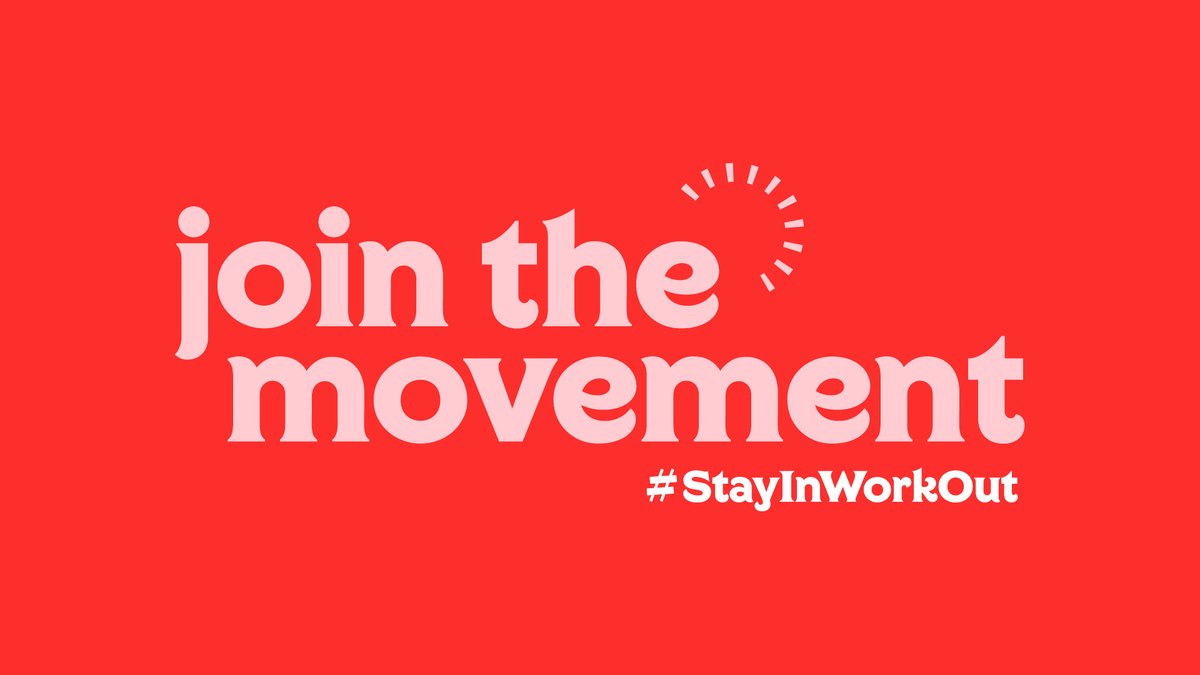 UKHSA's tweet image. Have you checked out @Sport_England's Join the Movement campaign yet?
Discover lots of ways to move and stay active in and around your home by following @StayInWorkOut or visiting: sportengland.org/stayinworkout
#StayInWorkOut