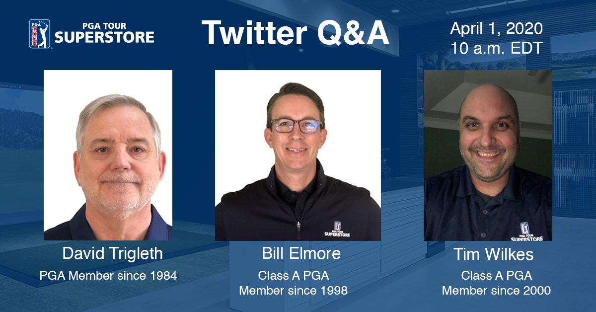 PGATSS's tweet photo. Have questions about your game? We're here to help.
Join our panel of experts for a Twitter Q&A and expert advice!
π¬April 1, 2020 | 10 a.m. EDT https://t.co/xnmiktqLuq