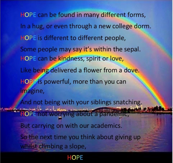 De Stafford School Our Students Are Busy Creating Poems Letters And Stories Based On The Themes Of Joy Gratitude Hope Or Kindness Each Day We Plan To Share A New