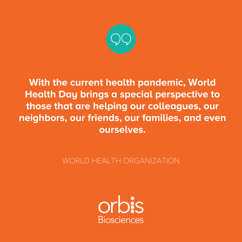 OrbisBio's tweet photo. A week from today is World Health Day. On April 7th nurses and midwives will be celebrated and recognized. Who will you be celebrating?
.
.
#worldhealthday #nurses https://t.co/3YD5OFGm2w