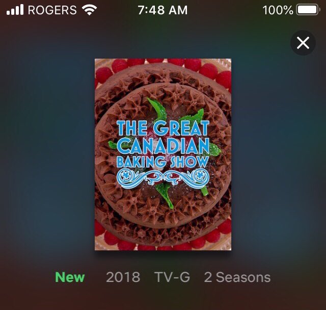 judebakes's tweet image. Hey hey! look who’s on Netflix! now everyone can see me forget the maple syrup again 😜#gcbs #cbcbakingshow #netflix