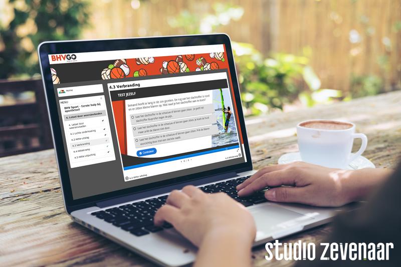 BHV_GO's tweet photo. 🏋️‍♀️ | Voor ons nieuwe initiatief #BHVGOSport ontwikkelen wij een aantal nieuwe e-learning modules.

Momenteel leggen wij de laatste hand aan de cursus Eerste hulp bij sportletsel. De 1e in een reeks van modules speciaal voor de sportwereld. ✅

Altijd én overal veilig sporten! 💪 https://t.co/dgSIb5uAms