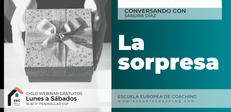 La sorpresa sirve para despertar emociones, tiene un uso comercial incluso... En el entorno laboral, ¿cómo somos capaces de generar motor para la creatividad profesional? 
#sorpresa #ciclo #conversandocon <a href="/SDiale/">Sandygirl</a> #eecabrelaventana