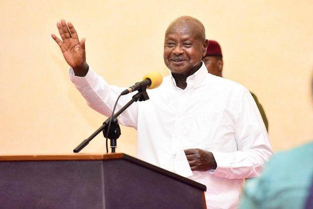 NowTVUganda's tweet photo. #COVID19UG @KagutaMuseveni will address the nation tonight at 8pm on channel 241 Star times live. https://t.co/nJxqJSO8IG