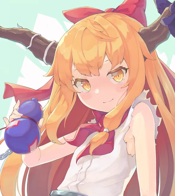 少し練習しました~~また萃香の絵を描いました~~ ((最近たくさんの絵を描きたいと思いました

#東方project 
https://t.co/cl2hfuuxQM 