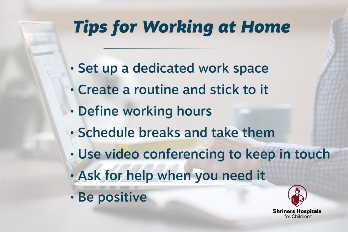 With many states issuing stay at home orders due to the COVID-19 health crisis, many workers are making the transition to working from home. While it can be a tough transition, here are a few tips to help keep you more productive and connected. #InThisTogether