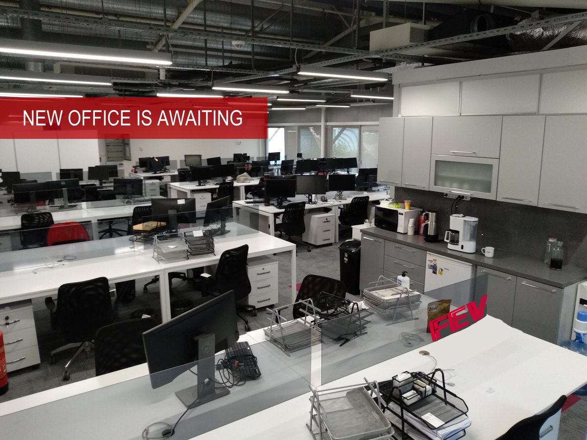 FEVTurkiye's tweet photo. Our new #office is awaiting for us at @ariteknokent, Maslak. 
We look forward to coming together again, but for now we #stayathome and #workremote

#staysafe #homeoffice #new #remoteworking #colleagues #FEVTurkeyteam https://t.co/V0ea8kCyPX