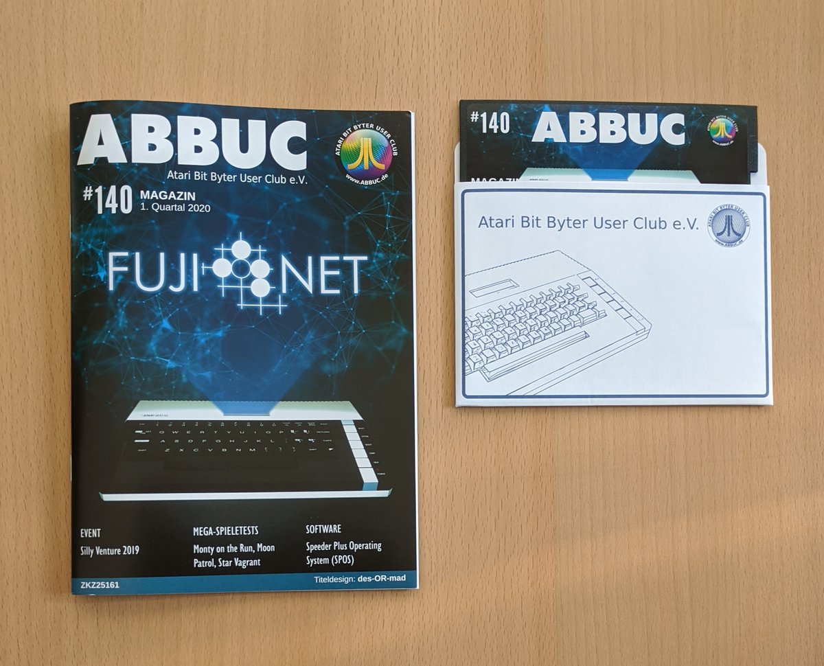 Thomas Cherryhomes on Twitter: "#Atari8bit #FujiNet has a cover ...