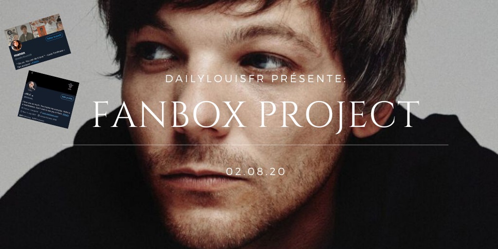 DailyLouisFR's tweet image. 🌎INTERNATIONAL PROJECT

🇺🇸We will create a fan box in which every fan of the world can participate. Indeed, we will fulfil the box with screenshots of your Twitter's accounts. 

The peculiar thing is that you could insert a word for Louis in your biography. 

Next tweet⬇️