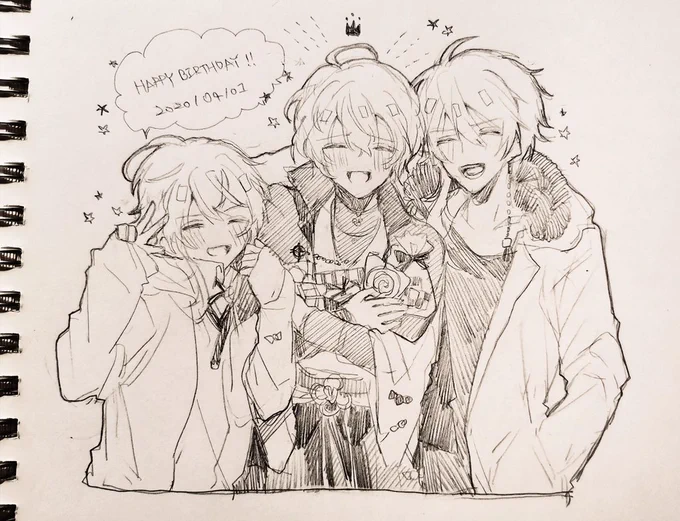 #夢野幻太郎誕生祭2020
☺️おめでとう～～?? 