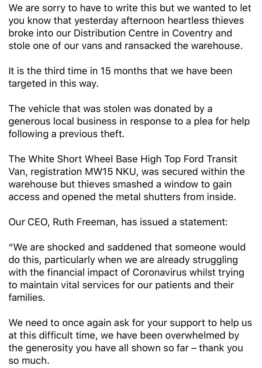 The Myton Hospices tweet media