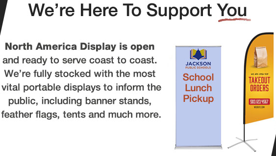 nadisplay's tweet photo. Adapt to the times and #help however possible, we can do our part with #outdoormarketing products https://t.co/NLAlZZexnI #printedflags https://t.co/3JLaHRbyIC