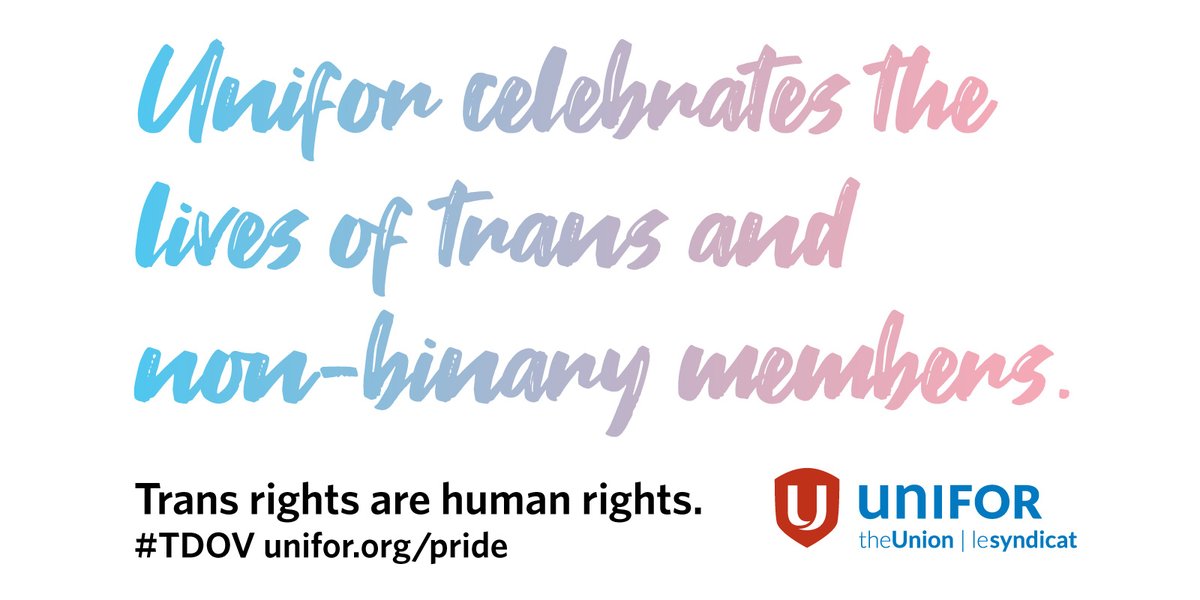 Unifor112's tweet photo. Trans Day of Visibility, March 31st.
https://t.co/meWeguxYvO https://t.co/gq8DZ9I3aw
