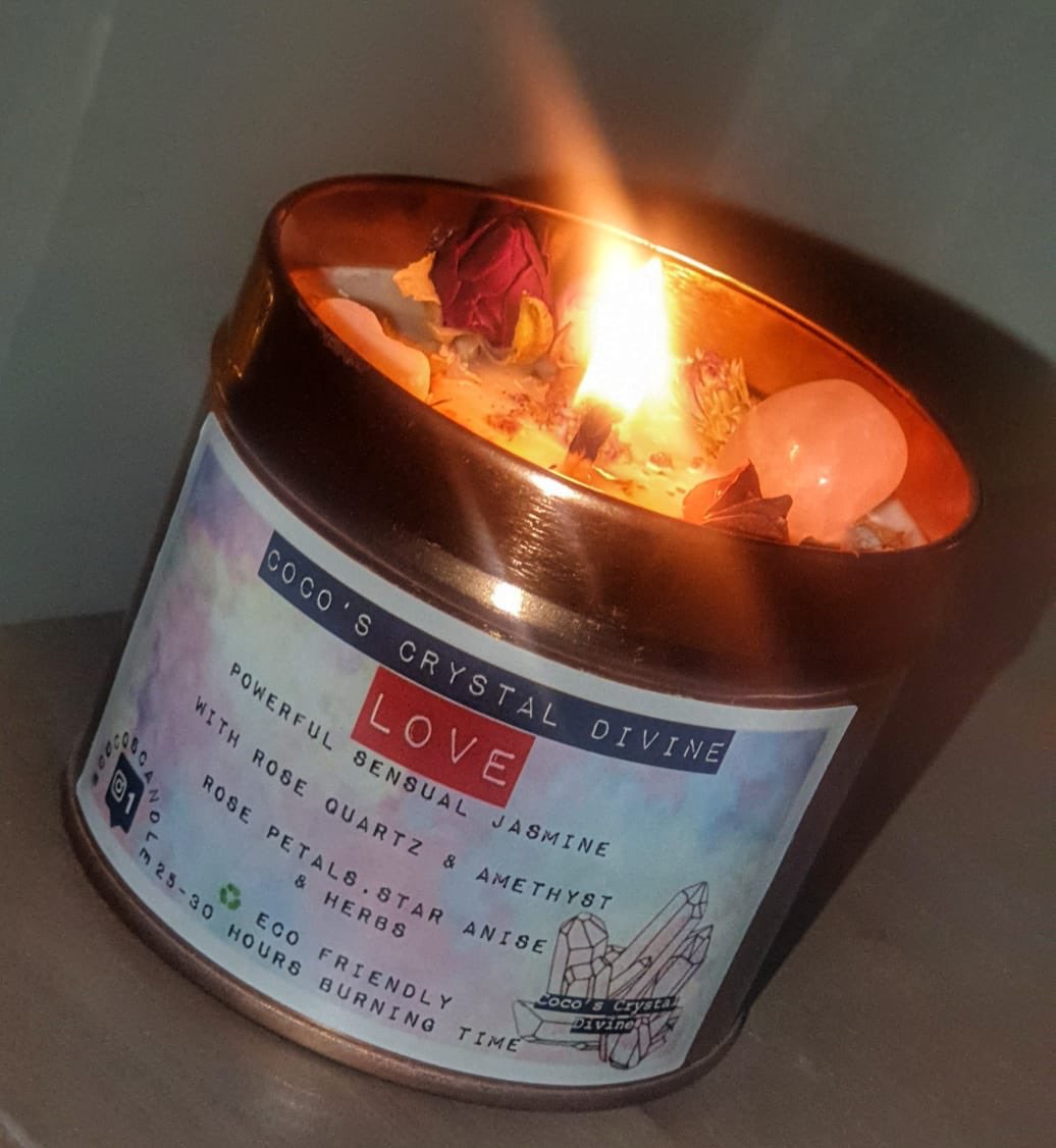 pprlabelsltd's tweet photo. We loved printing these gorgeous labels for @cocoscandle. These awesome candles are laced with some powerful crystals to help bring love and abundance to our lives! Get yours from @armrstore #supportsmallbusinesses #labelprinters #manchester #crystals #candles #labels https://t.co/qZhYwvR1Wh