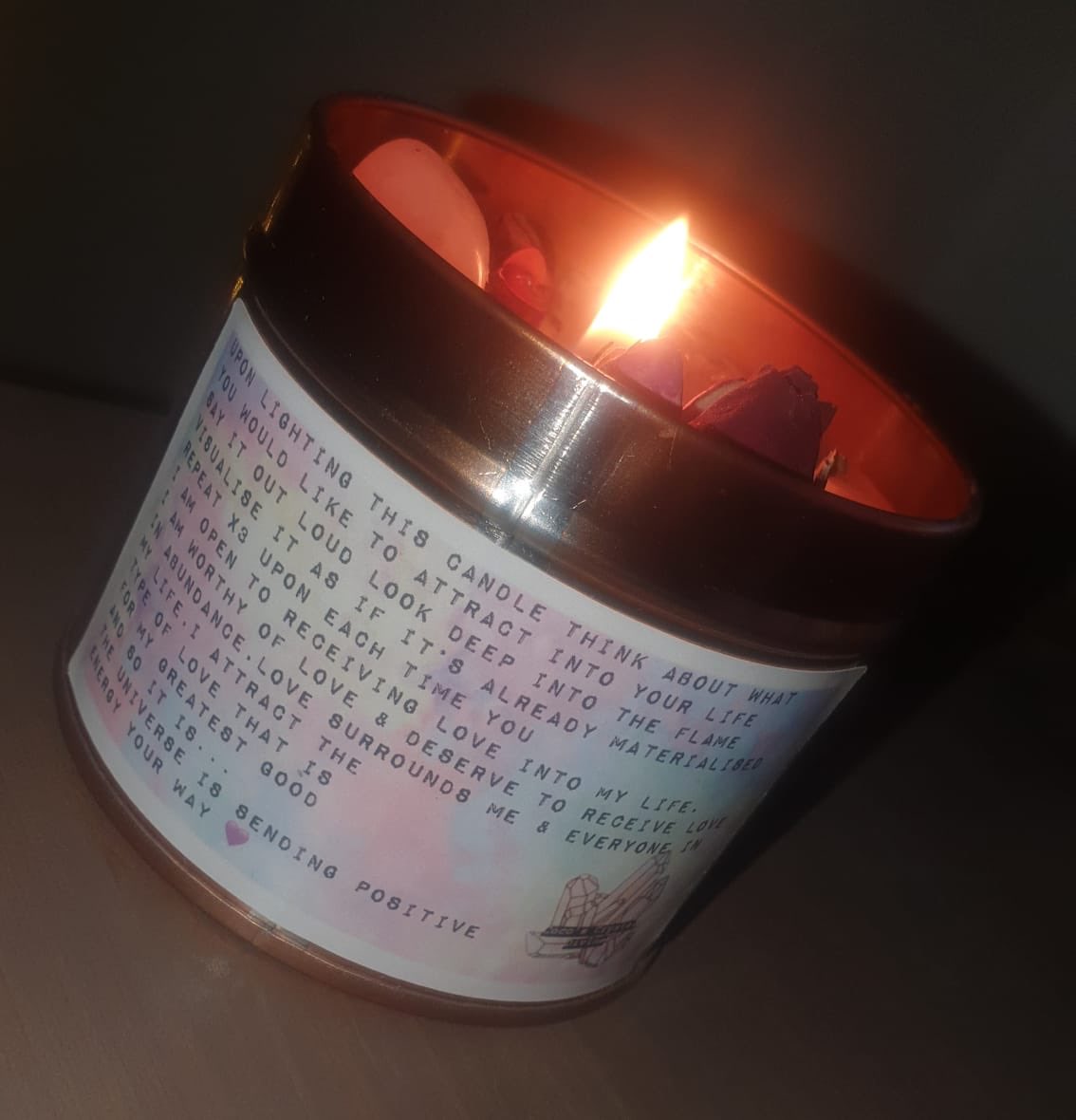 pprlabelsltd's tweet photo. We loved printing these gorgeous labels for @cocoscandle. These awesome candles are laced with some powerful crystals to help bring love and abundance to our lives! Get yours from @armrstore #supportsmallbusinesses #labelprinters #manchester #crystals #candles #labels https://t.co/qZhYwvR1Wh