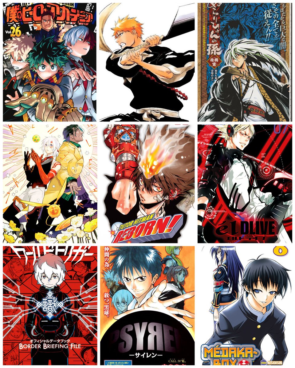 Shiro Top 3 X 3 Favorite Manga Anime T Co Rnxukex2v1