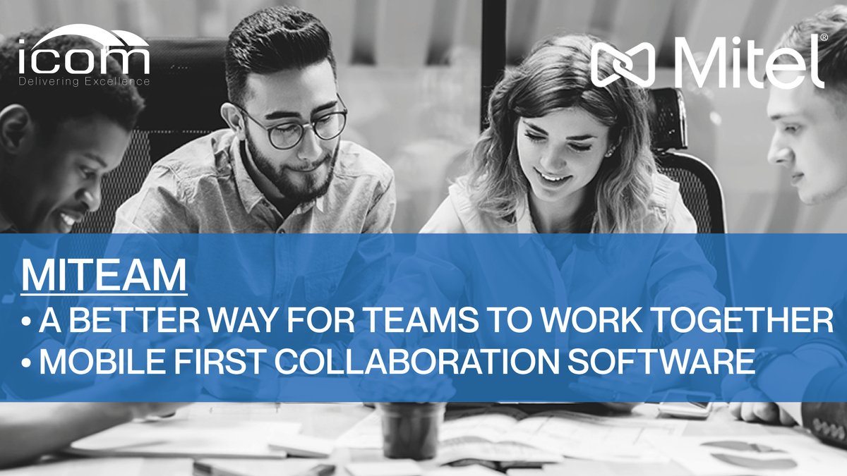 icomtelecoms's tweet photo. MiTeam Meetings is now available on all Mitel platforms as a standalone offering. It will be available only as a 6 month FOC trial and can be provided for customers who have no existing Mitel estate installed.
01622 797 600 I  info@icomtel.com  I  https://t.co/f3WlToDW3c https://t.co/L1qDmz3hwt
