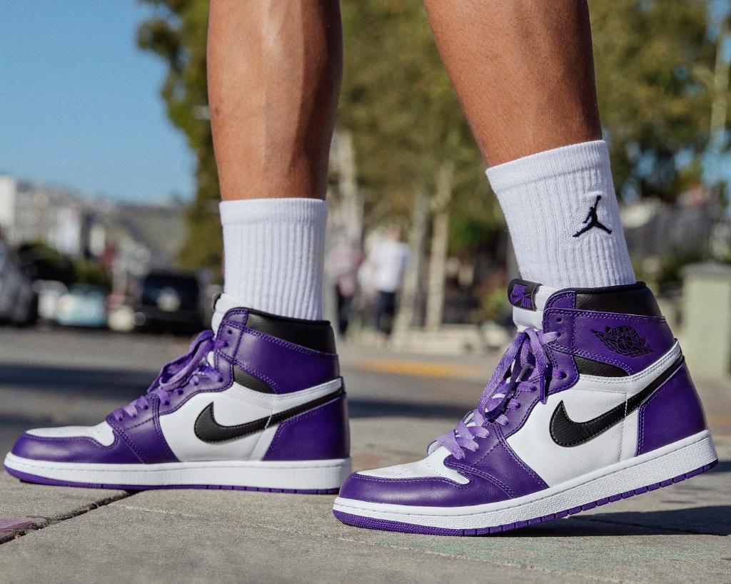 foot locker court purple