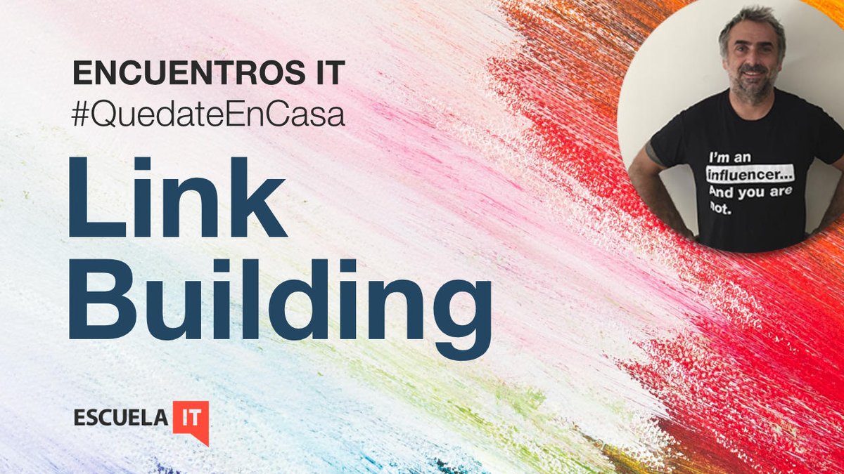 Hoy Encuentros IT con <a href="/sicodeandres/">Sico de Andrés</a> hablaremos de Link building y la herramienta Link Affinity

Te inscribes gratis en bit.ly/39fIM9p

#QuedateEnCasa