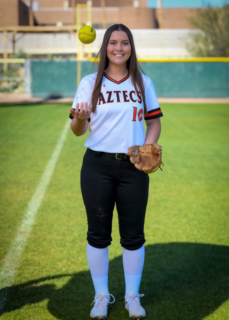 #10 Summer Duran
Summer is a 4 year letter winner, 2 year captain, all region 3rd baseman &amp; will play @softballcgcc next year.  Summer led the team in RBI’s and carries a 3.5 GPA. Thank you for everything Summer!