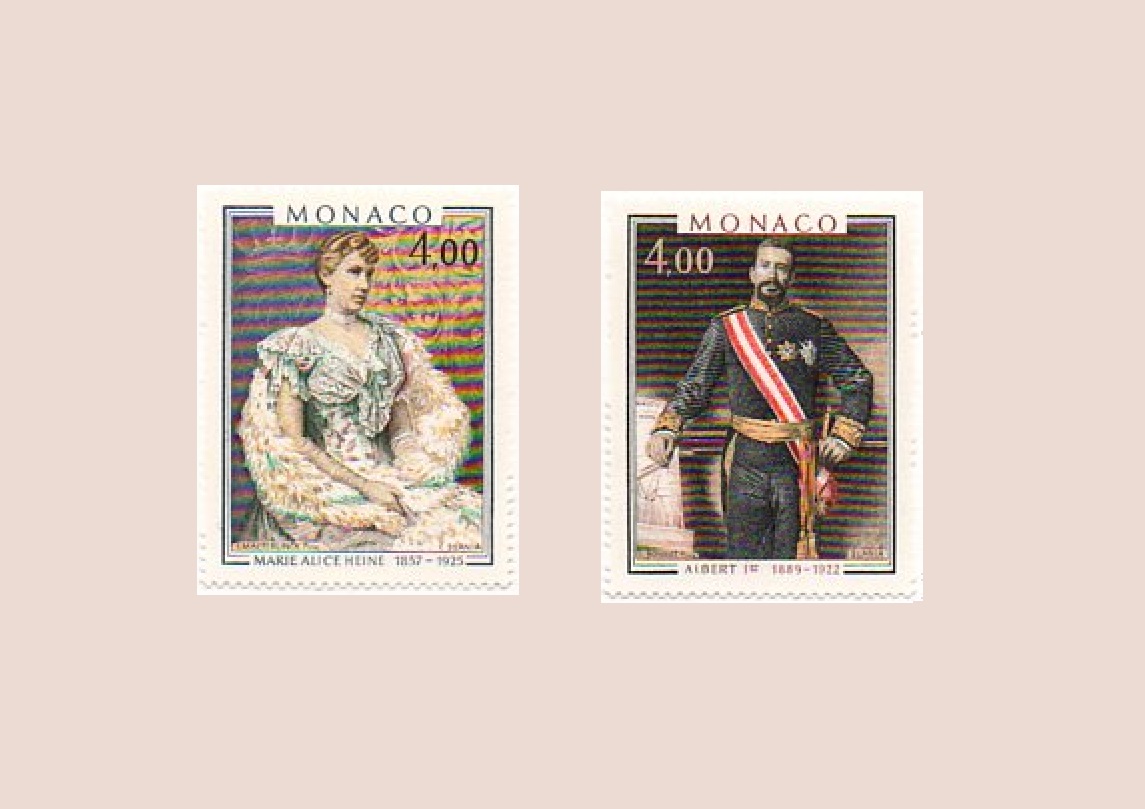 barbierjeanf's tweet photo. Bonjour,
Albert 1er et Marie Alice Heine, Prince et Princesse de Monaco, Timbres vintage sur montage photo, décoration murale par JFB.
#principautédeMonaco #timbres1980vintage #artdigital #montagephotounique #décorationmurale #objetdecollection #familleGrimaldi #princesavant https://t.co/KtZeDfjW2q