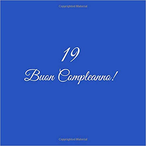 Scarica Il Libro 19 Buon Compleanno Libro Degli Ospiti 19 Anni Comp