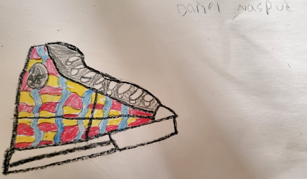 ilana_cabrera's tweet photo. Dariel created a converse sneaker for his baby brother. #HESart @haverstrawelem https://t.co/iuZTeYGTn5