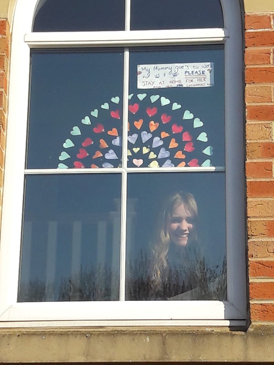 Keeping our chins up.