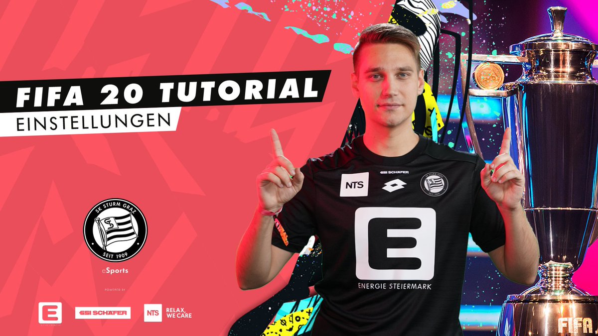SKSturm's tweet photo. Im aktuellen #FIFA20Tutorial erklärt euch @philsks1909 die wichtigsten Einstellungen! 👨🏫🎮 #sturmgraz #eSports #FIFA20
Youtube: https://t.co/fRxdNu12O9
Powered by Energie Steiermark, @SSISCHAEFER, @NTSAG https://t.co/qgTlFiPOcZ