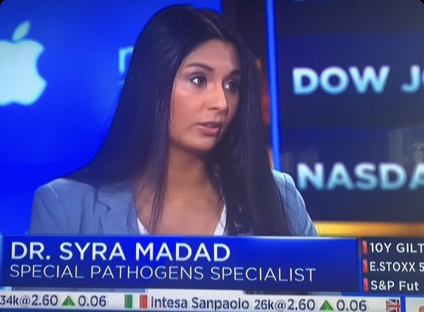 4/ Throughout the  #COVID19 outbreak,  @syramadad has been speaking publicly about the virus and investing in pandemic preparedness and global health security. She has been an advocate for letting “science speak” and having the facts and data speak for itself.