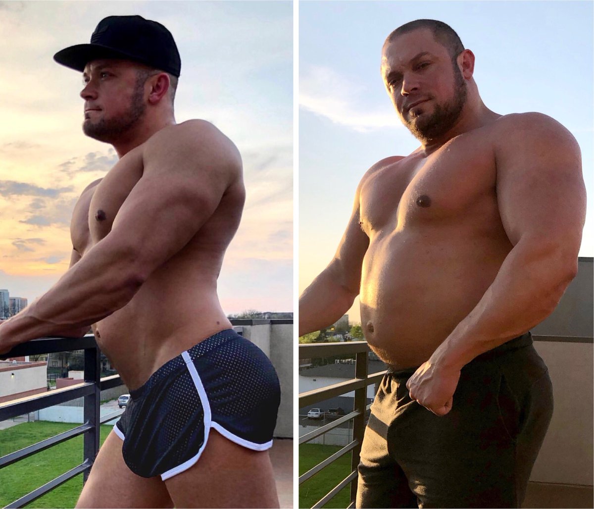 PrestonBrock's tweet photo. March 2019 - March 2020
#TummyTuesday 

#MuscleBull #musclebear #musclegay #beefygay #thickgay #musclechub #gaymusclebear #beefyguys #gaybear https://t.co/Qixt1FfyJd
