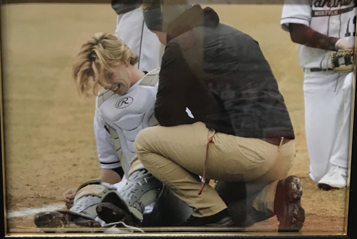 mariabeck20's tweet photo. If you are an athletic trainer, please join the challenge of posting an athletic training photo of yourself. Just one photo, no description. Copy the text in your status, post a photo and look at some great memories. #NATM2020 #AT4ALL https://t.co/eR18mVzzPp
