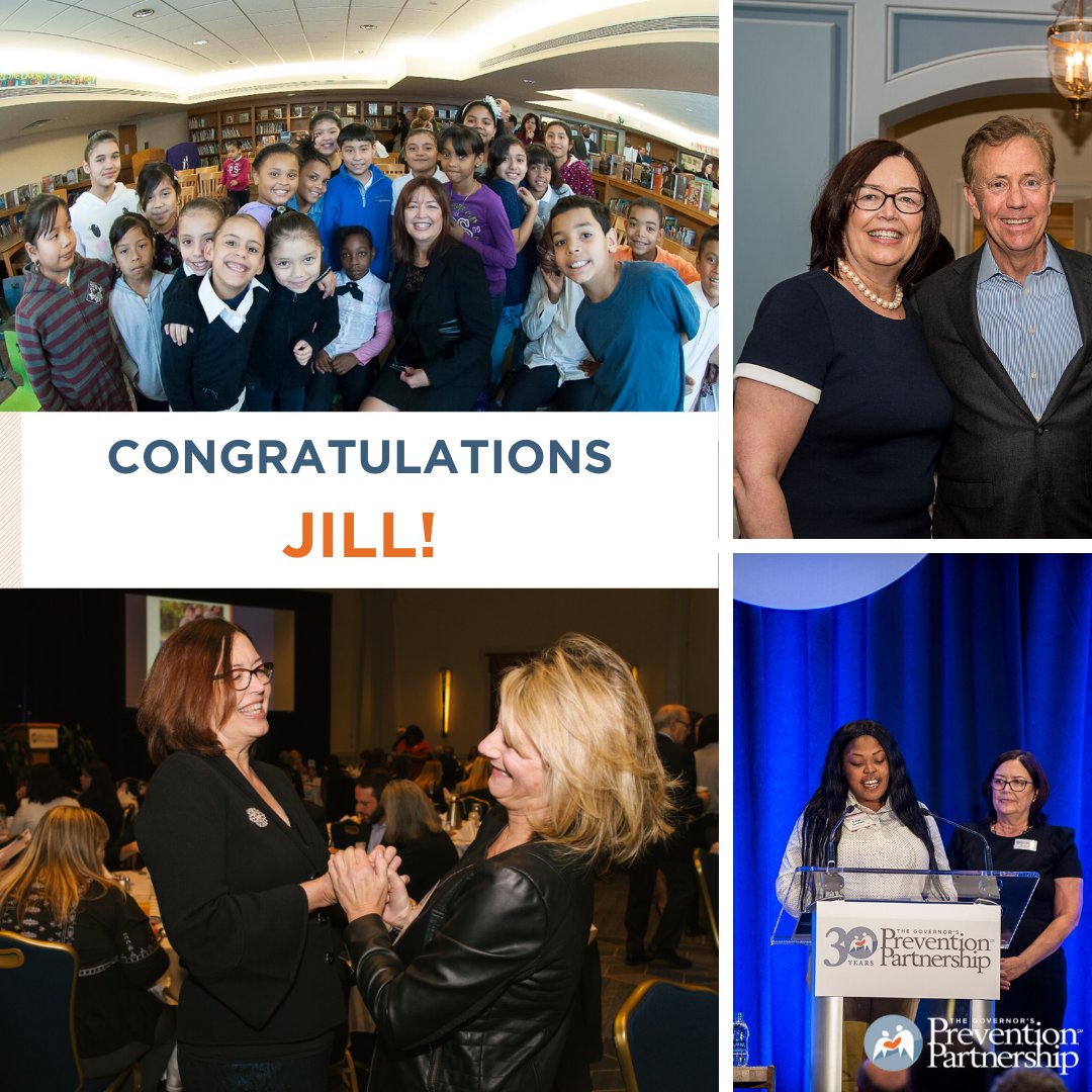 PreventionNews's tweet photo. Today, Partnership President and CEO Jill Spineti retires to spend more time with her family. Join us in wishing Jill well as she begins this next chapter of her life. Congratulations, Jill! #PreventionWorksCT https://t.co/ZO7QFXQchq