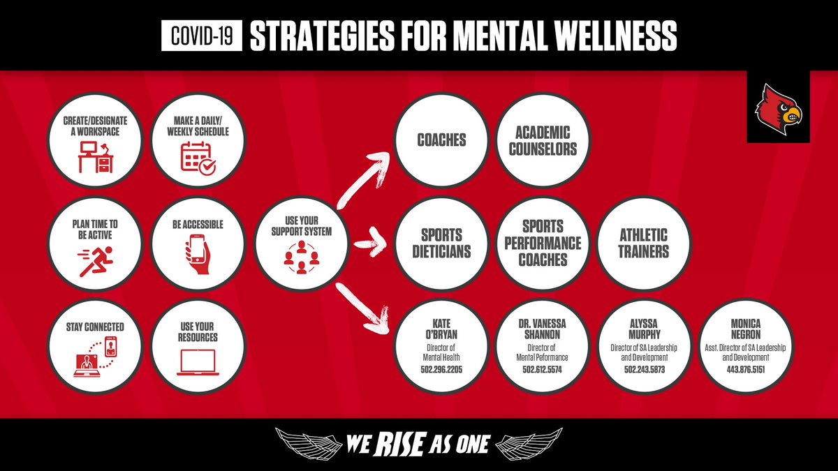 cardinalmindset's tweet photo. We know life is different for all of us as we each do what we can to help our families, friends, neighbors, communities, and the country battle COVID-19. We encourage you to continue to work on maintaining a healthy body and healthy mind during this time. #cardinalmindset https://t.co/M3R2GDHKh2