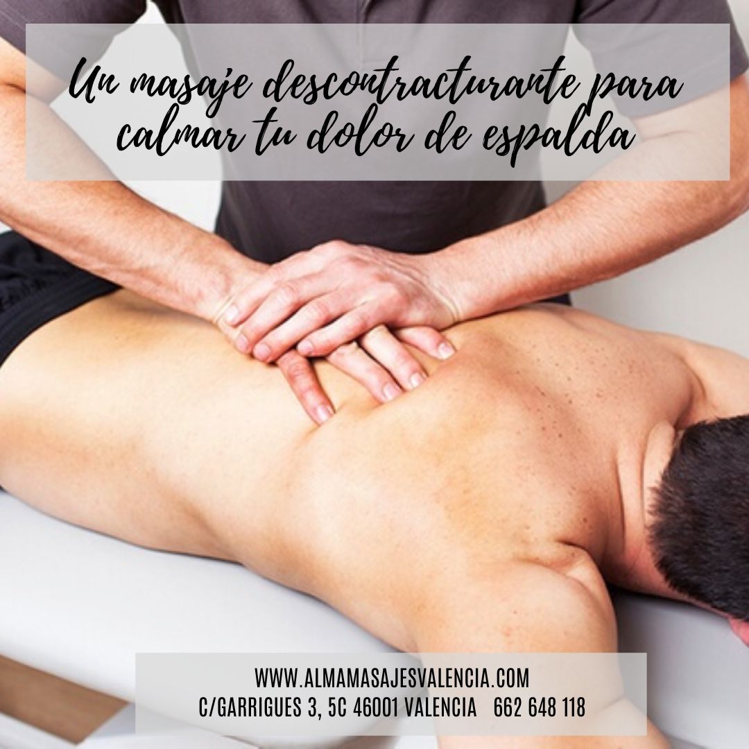 Descontracturante Masajes Para Quitar Contracturas Espalda Masaje
