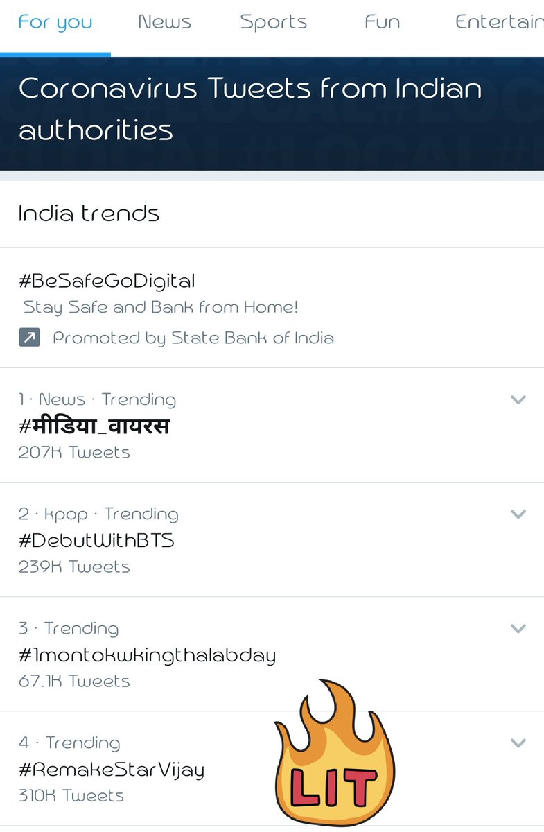 urstrulyySankar's tweet photo. Presenting you the Most tweeted negative Trend in India by beating #FakingKaBaapAlluArjun -300k👌👌
#RemakeStarVijay - 310k🔥🔥🔥..
Both Done By Superstar Fans From PROUD TFI 😎😎😎... Thank You Each And Every One For Participating The Trend.
#DontMessWithMBFans
#DontMessWithTFI https://t.co/Pxn82Ra6Qg