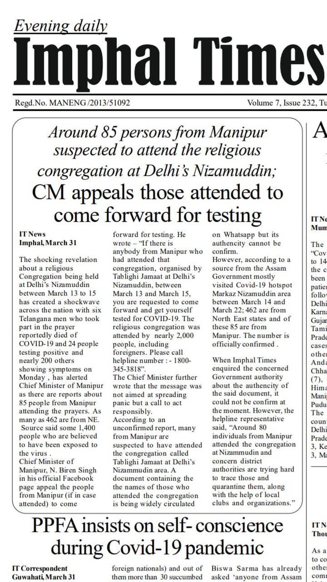 vlalengmawia's tweet photo. Please report anyone you know to your local authority who attended religious congregation at Delhi’s Nizamuddin between 13-15 March 2020 to save their lives. #beresponsiblecitizen #Donotafraid https://t.co/HTggJbZCsN