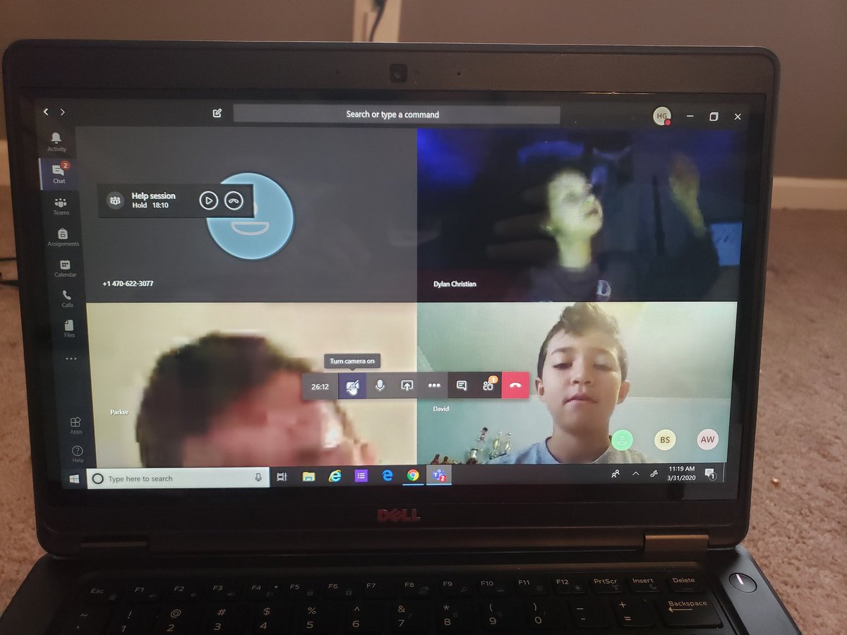 I miss my kiddos! Thank goodness for Teams! #truthmadestrong #DLD2020 #weekthree <a href="/CherokeeSchools/">Cherokee Co. Schools</a> @tmsinfo <a href="/mgaudio74/">Mike Gaudio</a> <a href="/TeasleyTrailbl1/">Teasley Trailblazers</a> <a href="/CcsdCares/">CCSD C.A.R.E.S.</a>