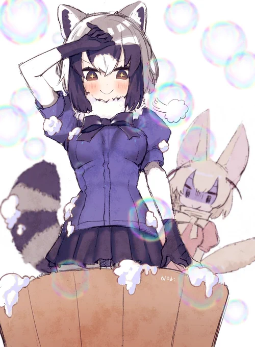 アライさんが全身つるつるぴかぴかにしてやったのだ 