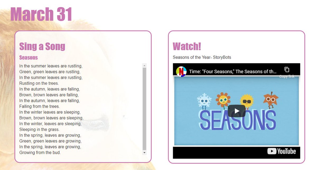scstatelibrary's tweet image. Just a few ideas to keep your young children thinking and learning thanks to our #DayByDaySC calendar. daybydaysc.org/march/march-28
#KeepARoutine #EarlyLiteracy