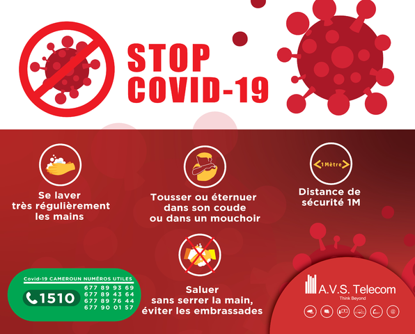 AVSTelecom1's tweet photo. Le  #COVID19 est une réalité! protégeons nous en respectant les mesures d'hygiène prises .✔️✔️✔️

https://t.co/pmV1PdpABo https://t.co/O5j7SG8Adw