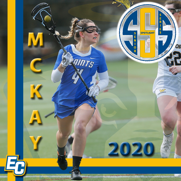 ECSaints's tweet photo. Check out today's featured senior, Morgan McKay from Women's Lacrosse, in the Senior Spotlight Series!

SSS - https://t.co/8V9Hcbhxmz https://t.co/YxbJPYUejj