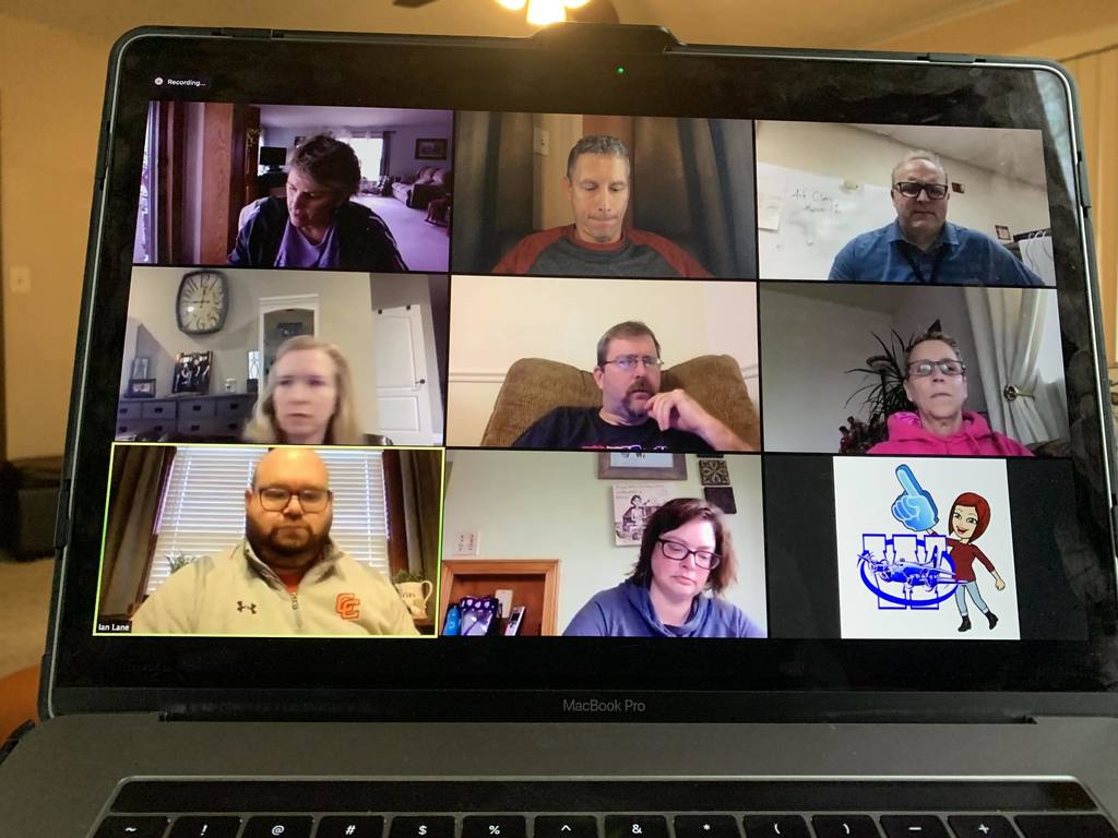 usd379's tweet photo. This #usd379 Tech Team has been rocking it distributing devices and answering questions over the past four days! If you have a question, please email techhelp@usd379.org and someone from this team will be in touch. We are all in it together! https://t.co/v2TN9WUaqM