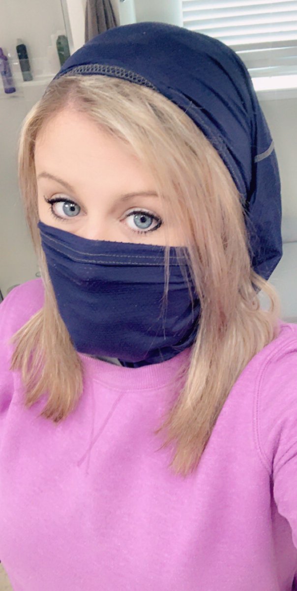 Corisilkerwx's tweet photo. When they say you have to start wearing masks, bust out those boxers DYI full face mask. 
-ps use clean ones 🤣 
#coronavirus #StayAtHome #facemask #DYImask #CoronavirusOutbreak #newfashiontrend #boxers #losingmymind #cabinfever 😂🤣 https://t.co/LHy5TCiJtg