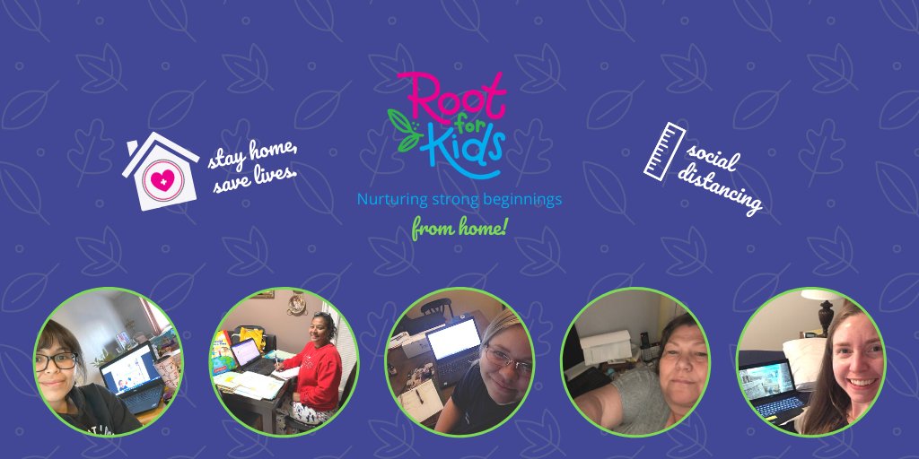 rootforkids's tweet photo. The work hasn't stopped! Our wonderful staff is working hard to make sure the 600 young children we serve every month continue to receive services and assistance. #VirtualHomeVisits #HomeOffice #StayAtHome https://t.co/MMIo3txwZQ
