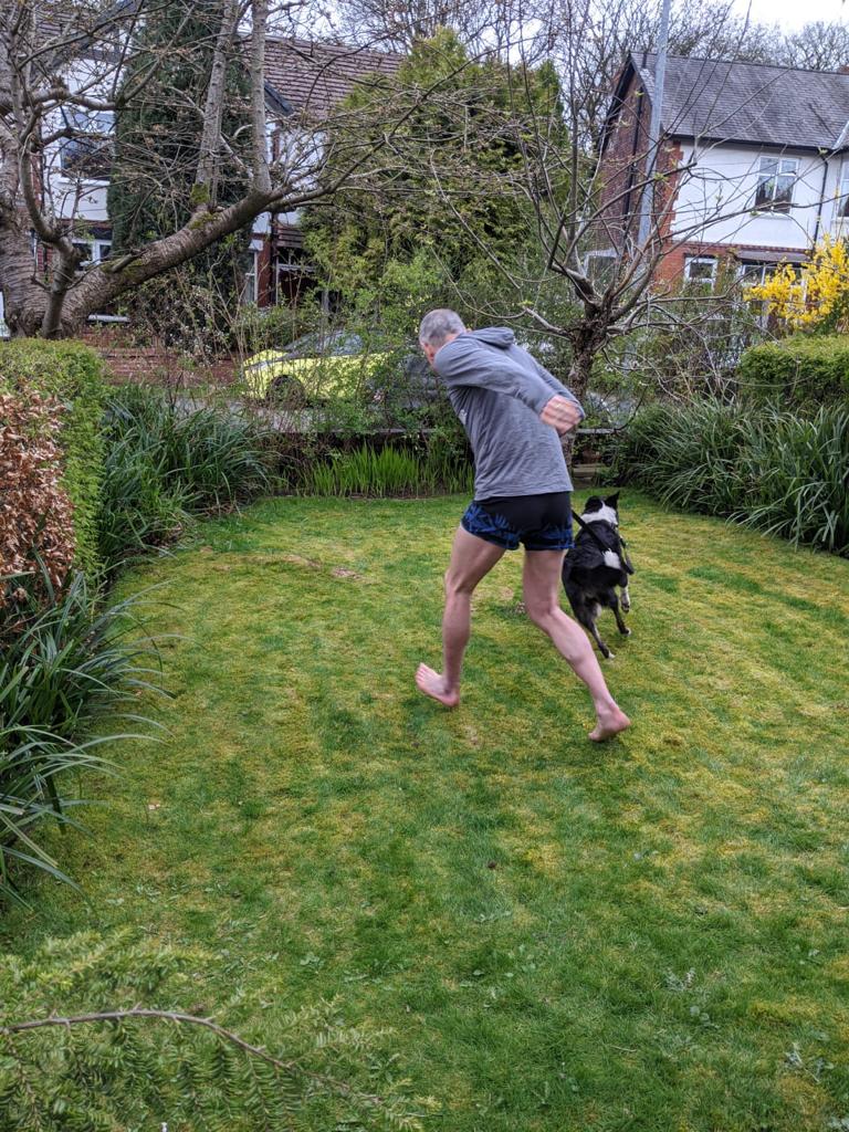 Running_Charity's tweet image. Ready, set, go!

TRC Northern Programmes Manager George and Bonnie had a little run around the garden yesterday evening during our virtual run. 

Who else runs with their dog? We'd love to see pictures of your running companions in action 🐶 #DogsWhoRun #ukrunchat #247running