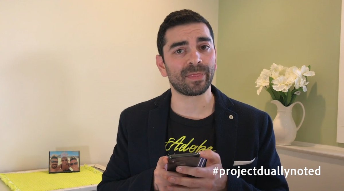 rwang0's tweet image. MyPOV: #projectduallynoted is pretty cool. Good use of #AR technology #adobesummit @adobesummit

#Sneaks